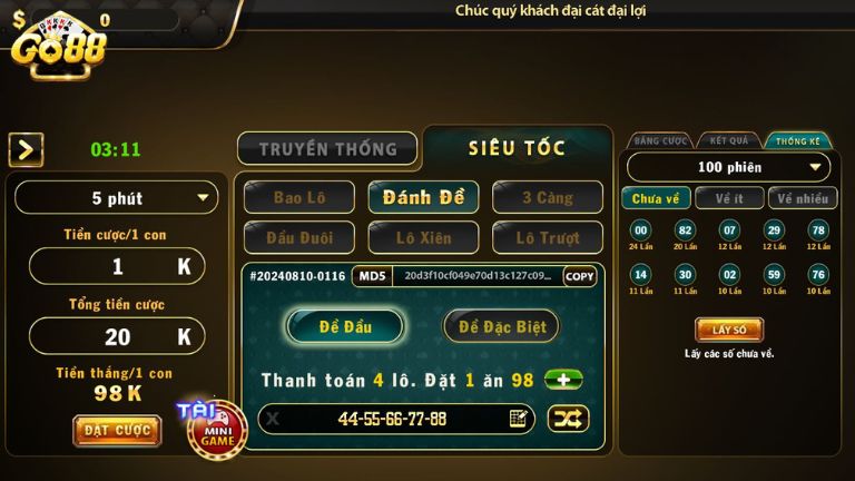 Kinh Nghiệm Chơi Lô Đề Go88 Thắng Lớn Dành Cho Newbie