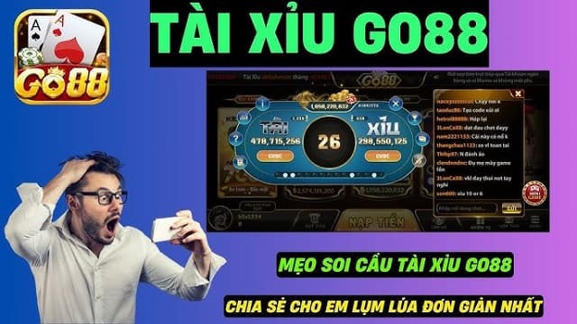 Bắt cầu Tài Xỉu GO88 giúp dự đoán kết quả